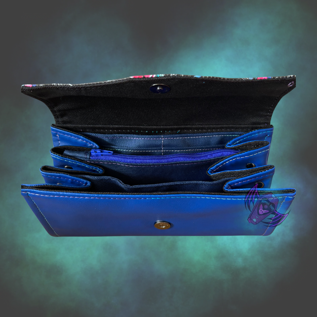 Moon and spider Clutch wallet